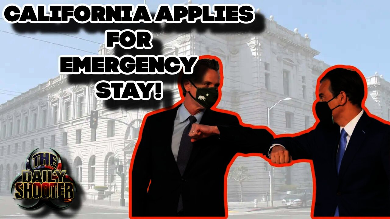 California Asks For "EMERGENCY" Stay in Miller V. Bonta