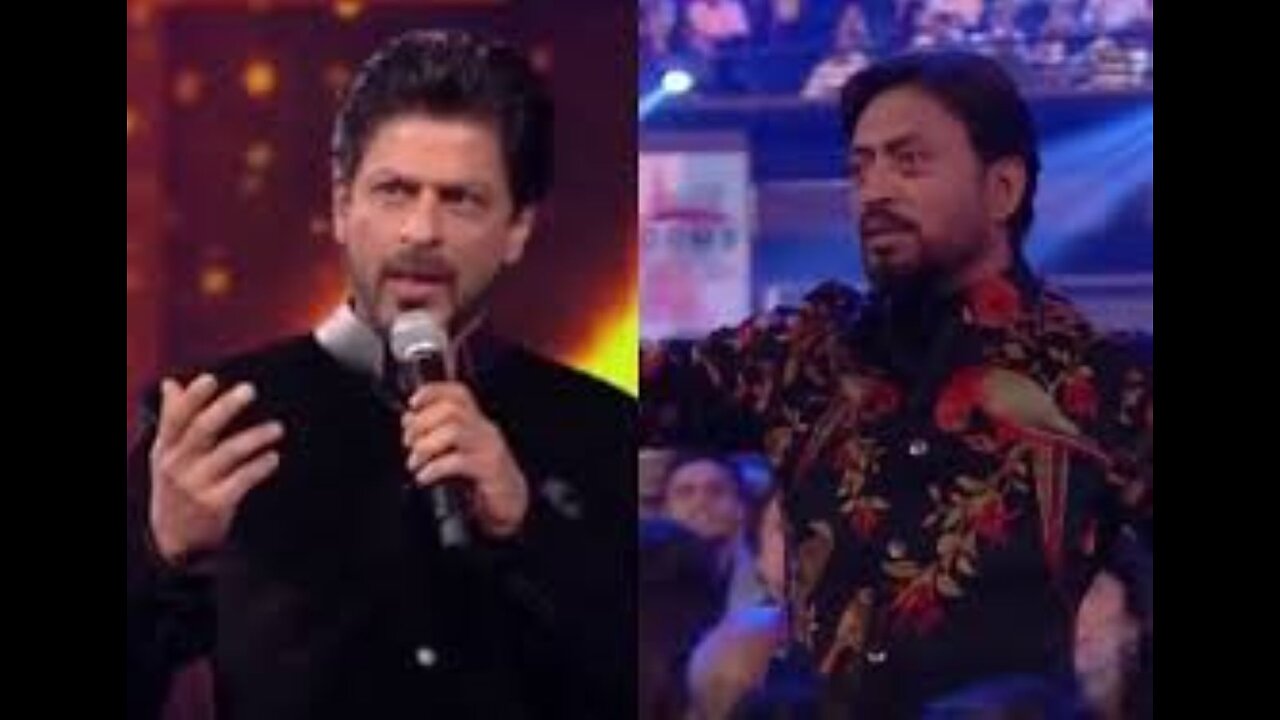 SHAH RUKH KHAN VS IRFAN KHAN FIGHT AT FILMFARE AWARDS😂😂 MUST WATCH