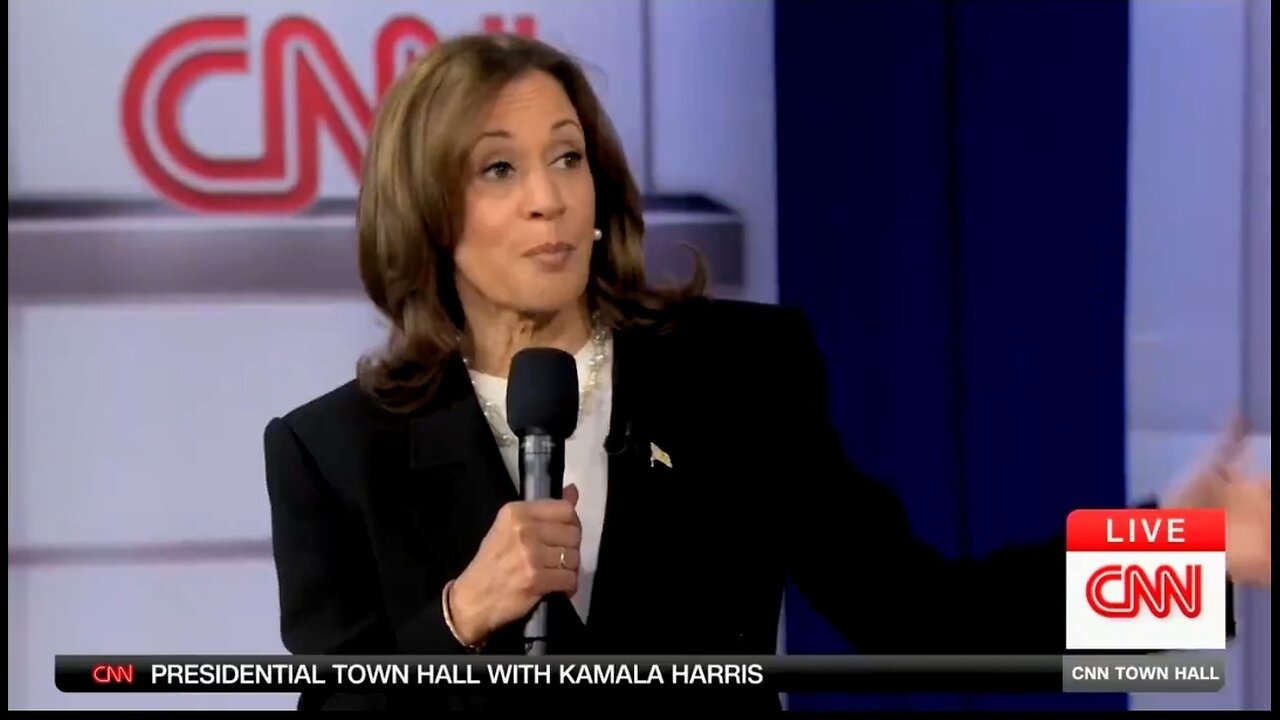 When Asked About A Border Wall, Kamala Talks About Trump