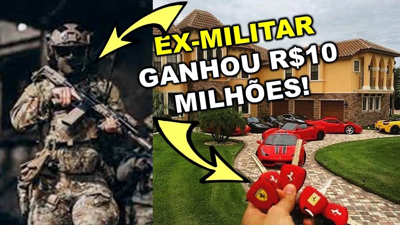 ESTE EX MILITAR JÁ GANHOU R$10 MILHÕES COM O NEGÓCIO DA AKMOS