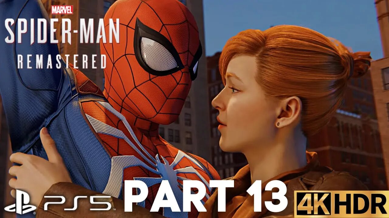 Marvel's Spider-Man Remastered Gameplay Walkthrough Part 13 | PS5 | 4K HDR (No Commentary Gaming)