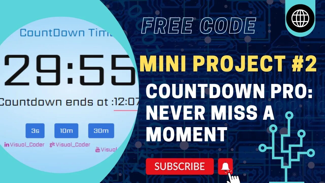 Countdown Timer Tutorial | Visual Coder