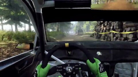 DiRT Rally 2 - Fabia Flies Through Kopina