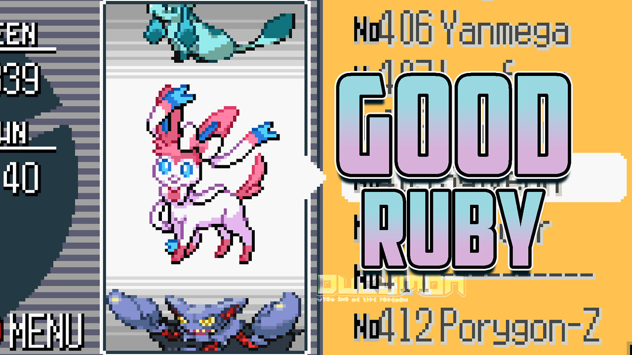 Pokemon Good Ruby - New QoL Hack ROM has 386+ Pokemon with Gen 7 Mechanics, PSS Split, new moves....