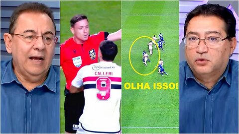 "COMO É que o VAR NÃO ANULOU esse gol? O São Paulo FOI PREJUDICADO e..." Gol do Cruzeiro dá POLÊMICA