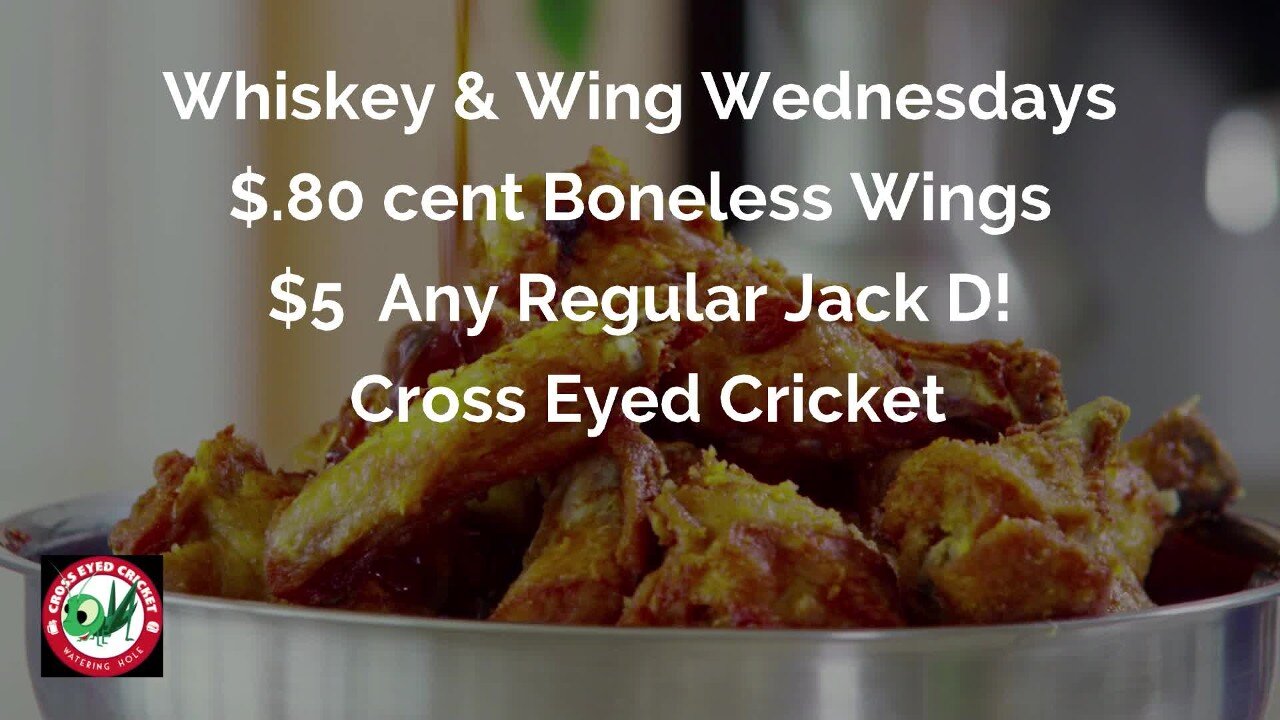 Whiskey & Wing Wednesdays