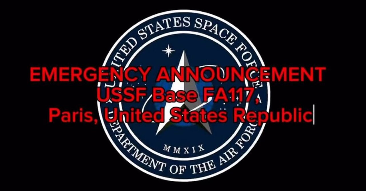 EMERGENCY ANNOUNCEMENT