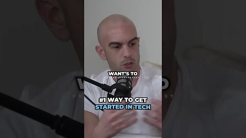 This is the #1 way to get started in TECH..