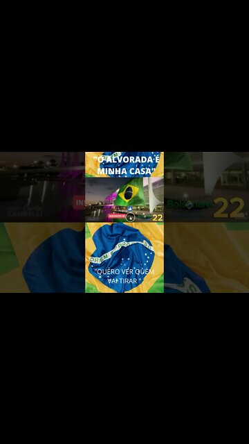 "O ALVORADA É MINHA CASA"..., "QUERO VER QUEM VAI TIRAR".#Shorts