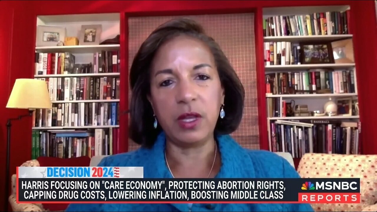 Susan Rice Admits Kamala Has Been An Integral Architect Of Biden's Policies