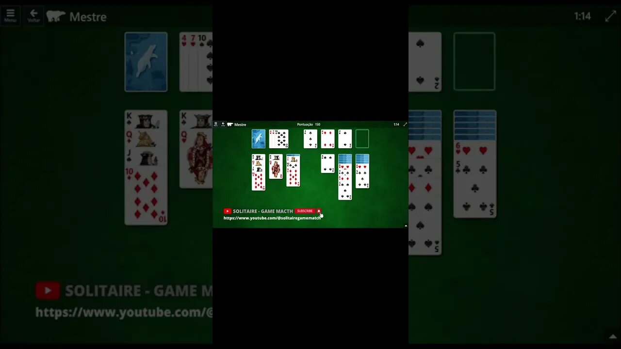 Microsoft Solitaire Collection Klondike MASTER Level # 490 #shorts