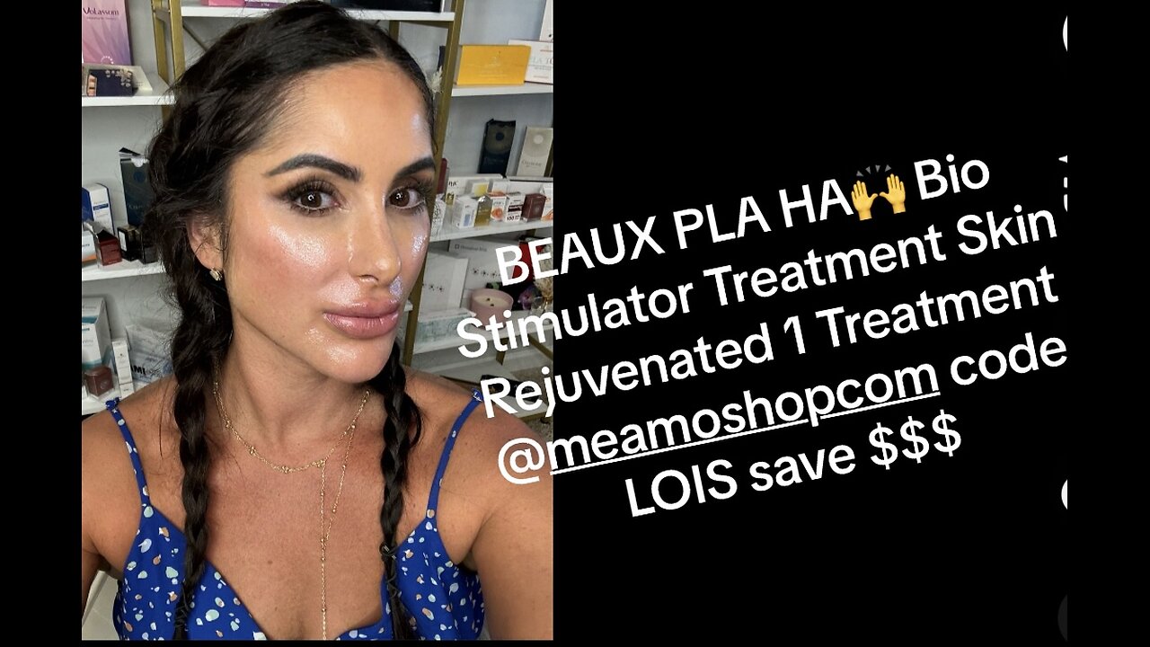 Full Face Rejuvenated BEAUX PLA Bio Stimulator | Meamo Code Lois