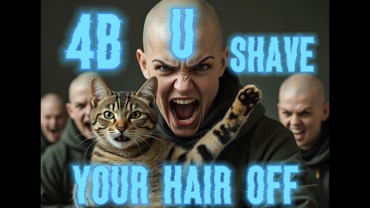 Watch This 4B You Feminists Shave Your Hair Off