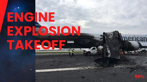 Lufthansa A320's Shocking Engine Blowout on Takeoff!