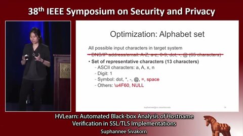 HVLearn Automated Black box Analysis of Hostname Verification in SSL TLS Implementations