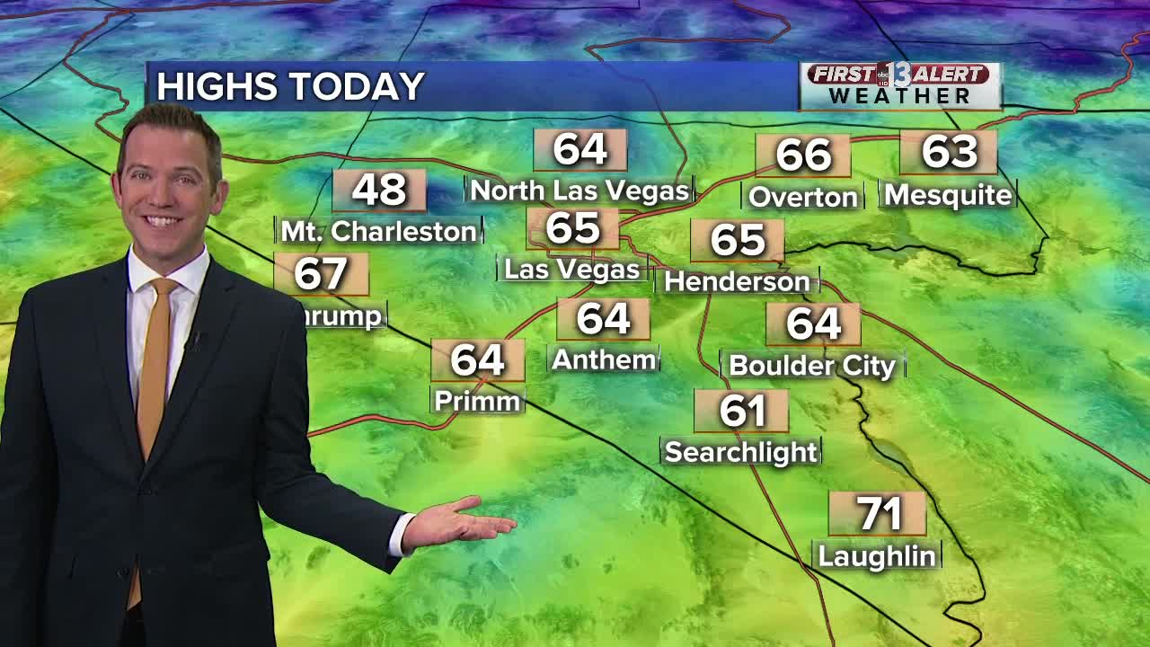 13 First Alert Las Vegas morning forecast | Oct. 29, 2019