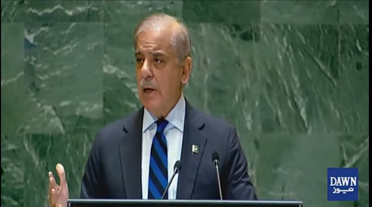 Pakistani Prime Minister Shahbaz Sharif's Full Speech at UN General Assembly Session| Dawn News