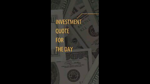 Investment quote