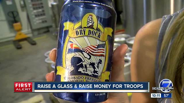 Aurora brewery pays tribute to fallen service members, raises money for Colorado Freedom Memorial