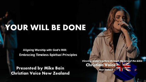 Your Will Be done