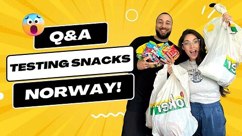 Q/A Podcast - Trying Snacks From Norway