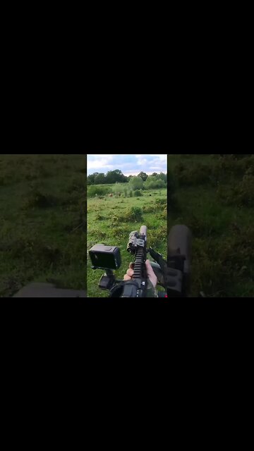 He tried to ride off into the sunset. He didn’t make it. #hoghunting #ebike