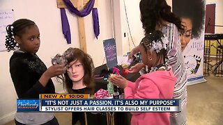Milwaukee hair stylist restores confidence in young girls