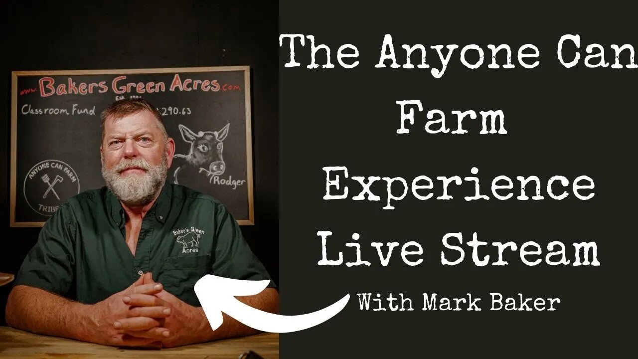 Lily pads and frogs: A Live homestead conversation with Mark Baker