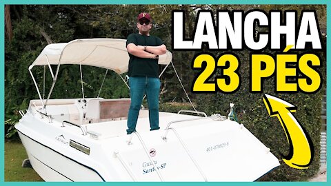 Lancha 23 Pés Azimut Italiana