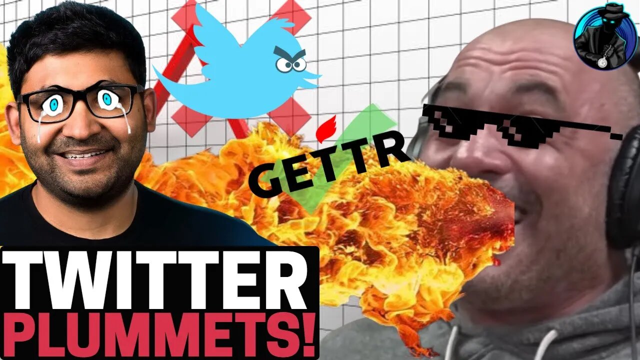 Twitter IMPLODES As Stock PLUMMETS & Joe Rogan Effect Brings MASSIVE Influx Of New Users!