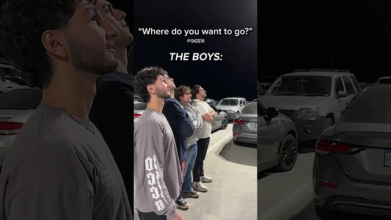 "Where do you want to go?"