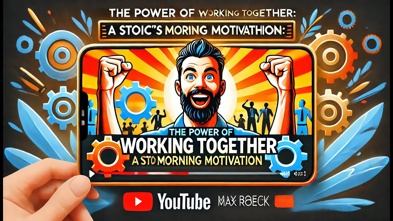 The Power of Working Together: A Stoic's Morning Motivation