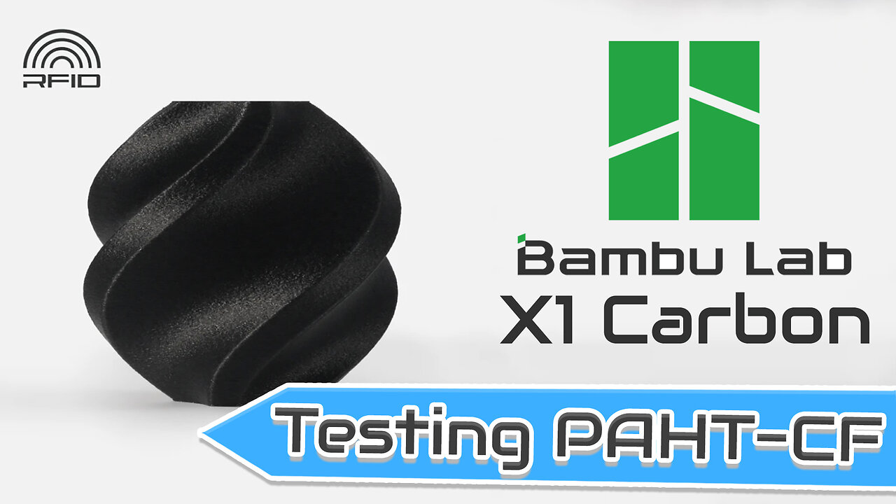 Printing PAHT-CF on the Bambu Lab X1 Carbon!!