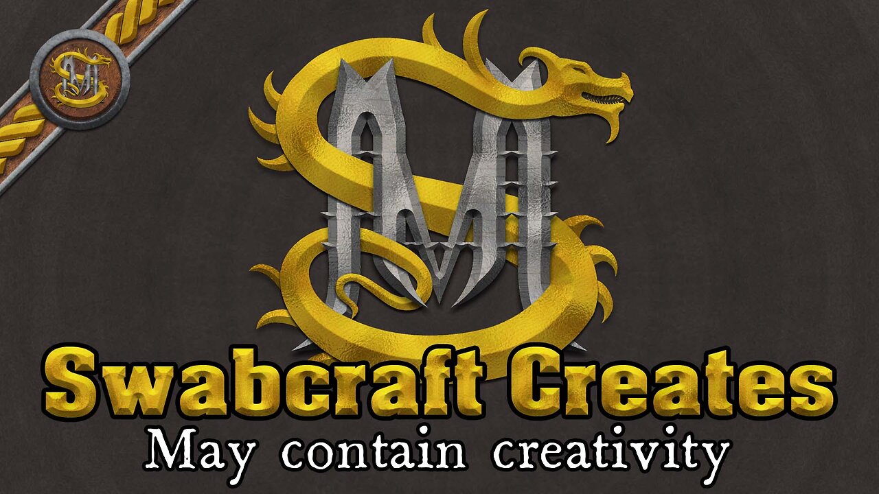 Swabcraft Creates 39, Polishing my DragonFont Designs A through O