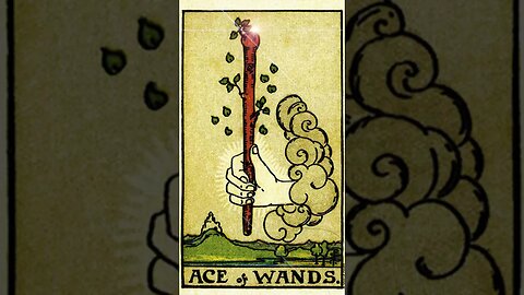 TAROT- The Ace of Wands ~ What is in the cards? #shorts #inspiration #tarot