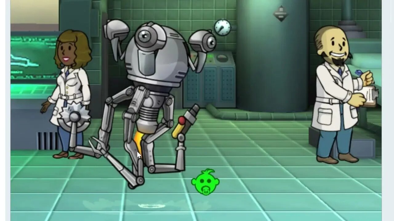Fallout Shelter What does Mr Handy do