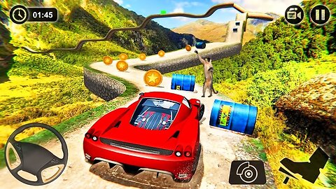 Impossible Hill Car Drive 2019 | Car Stunt Game | Impossible Hill Climb | Car Race | Slowly Gamerz