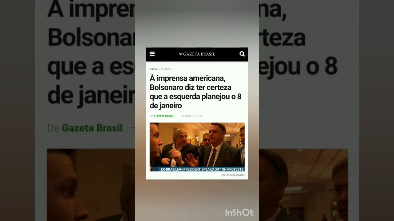 Na sua opinião existe alguma relação entre a esquerda e o vandalismo de 8 de janeiro de 2023?