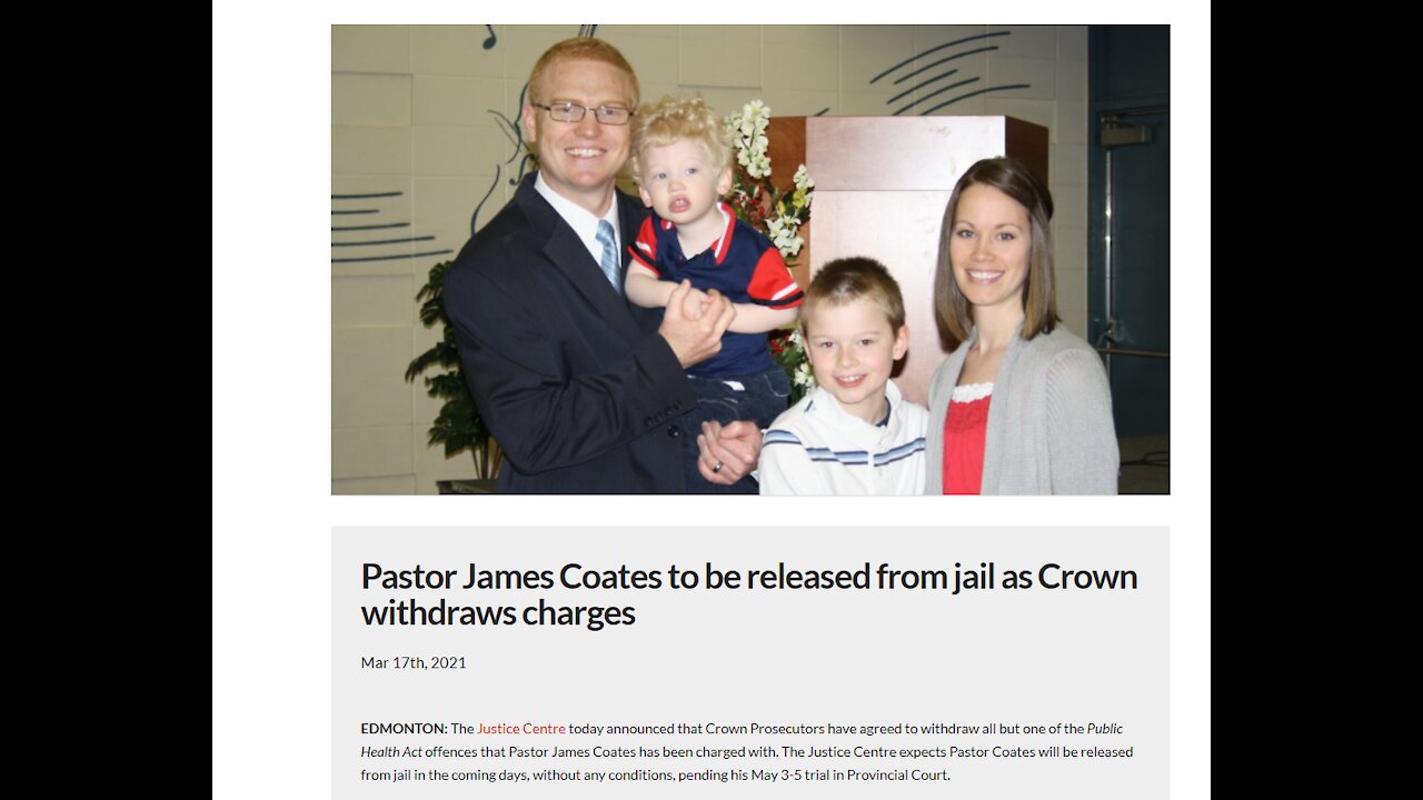 Jailed Canadian Pastor James Coates is finally released, but why were so many silent?