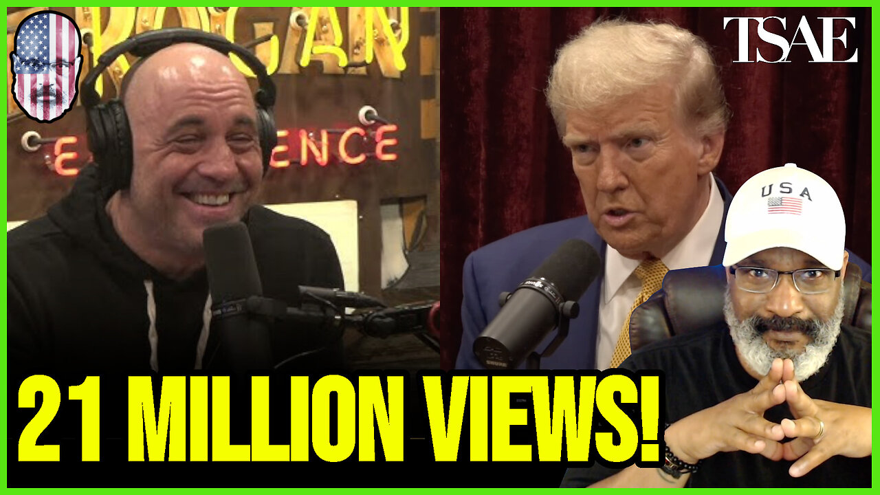 ROGAN TRUMP SIT-DOWN GETS 21M VIEWS IN TWO DAYS