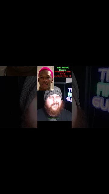 Israel Adesanya making excuses impression - MMA Guru