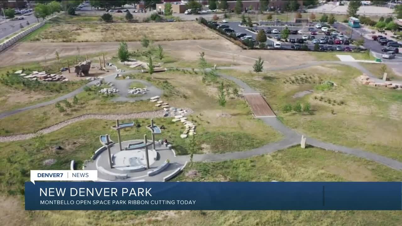 New open space park opening in Denver today