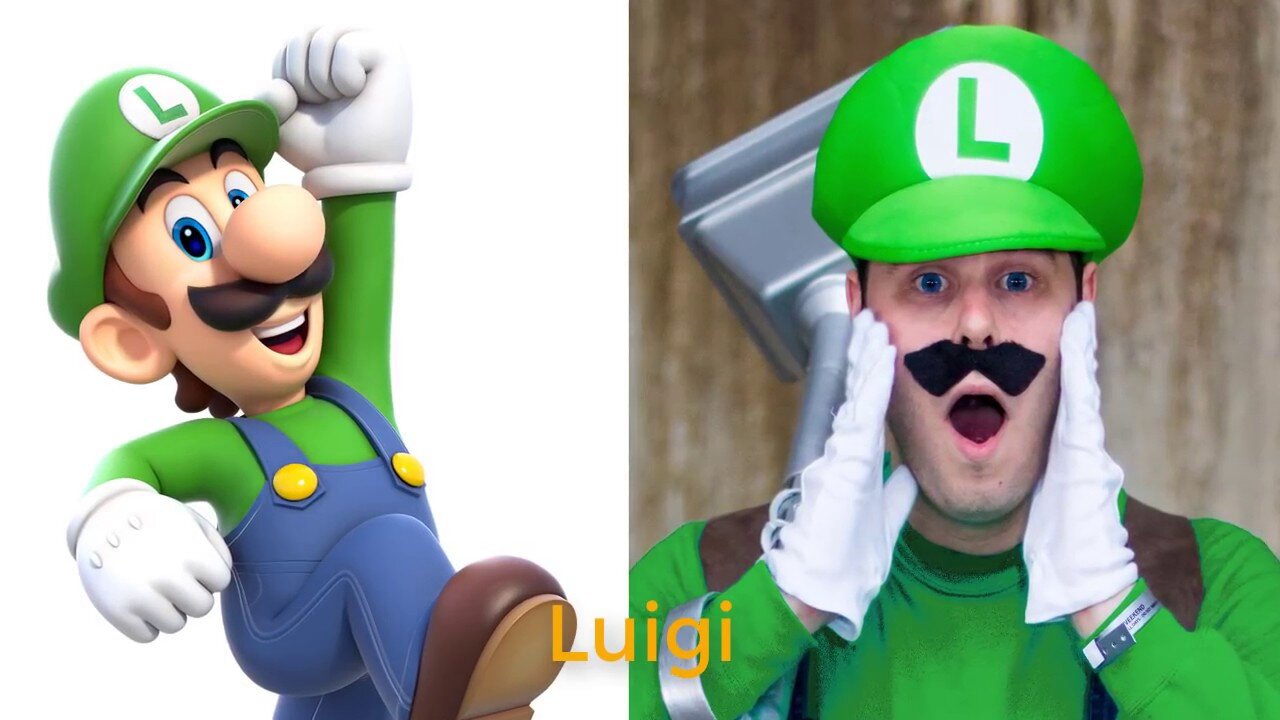 Mario Characters In Real Life