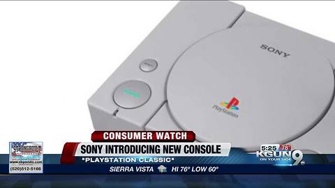 Sony introduces the PlayStation Classic