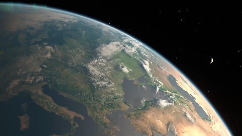 Celestial Symphony: A Breathtaking Journey Through Earth's Enchanting Vistas from Space"