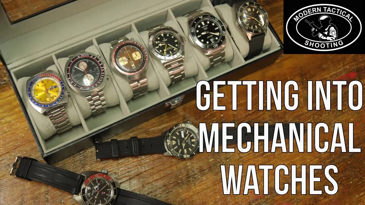 Getting into Mechanical Watches: Vostok, Seiko, Tag Heuer, and Tudor.