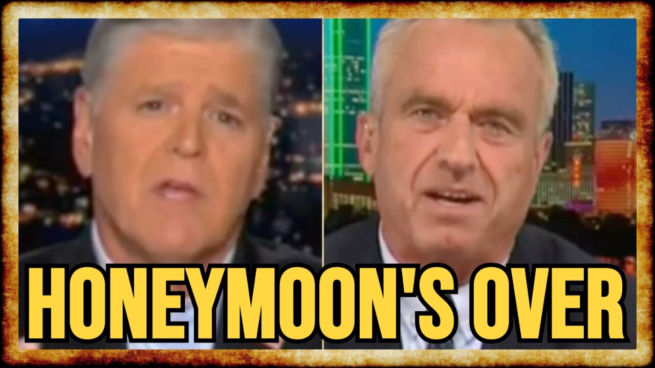 Fox TURNS on RFK Jr as Hannity Interview Goes SIDEWAYS