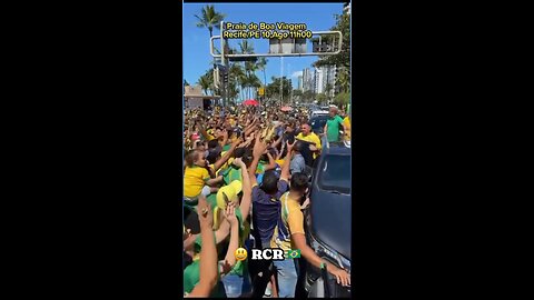 😃 O #presidentebolsonaro arrastando o povo por onde vai ®️©️®️🇧🇷 #brasil #globolixo