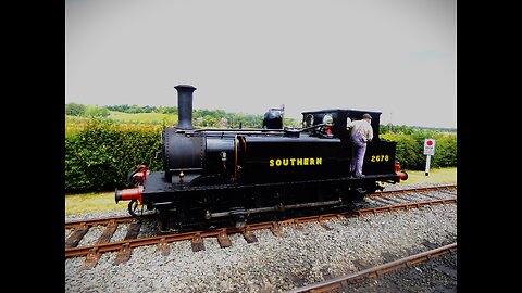 Southern Terrier Departs Northiam Railway Station, East Sussex UK 2022