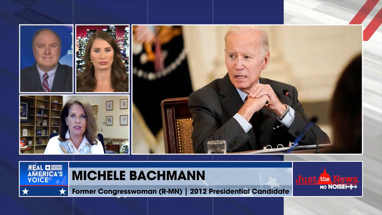 Michele Bachmann explains how President Biden's missteps make America look weak to the world